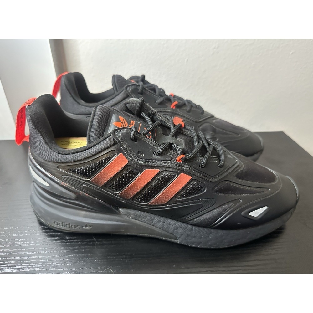 Adidas Originals ZX 2K Boost 2.0 Men's Sz 11 Athletic Running Sneaker Shoe Black